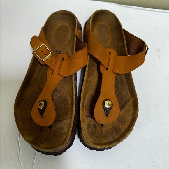 BIRKENSTOCK Betula GIZEH Thong Nubuck Boho Sandals Slides Mules Eva Neutral 10 - Picture 14 of 14